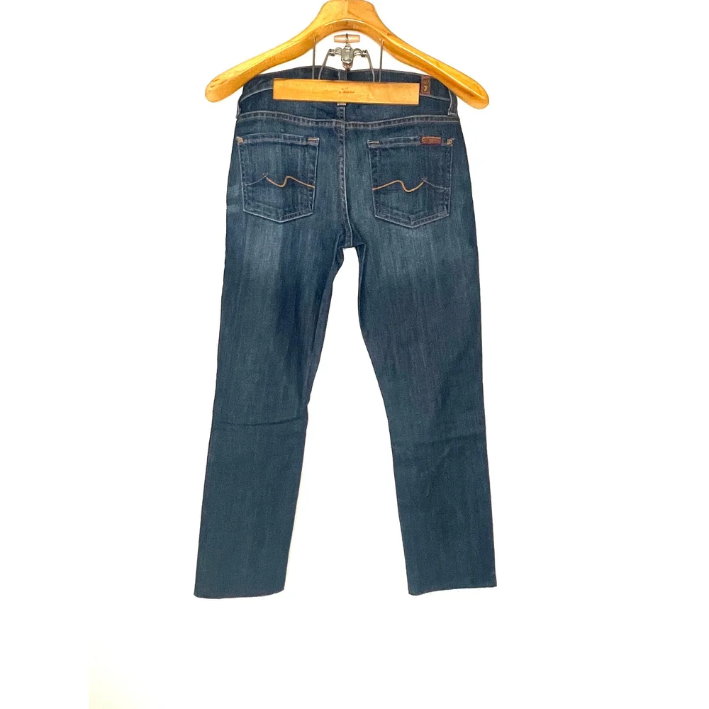 7 For All Mankind Roxanne Ankle Jeans Sz: 25